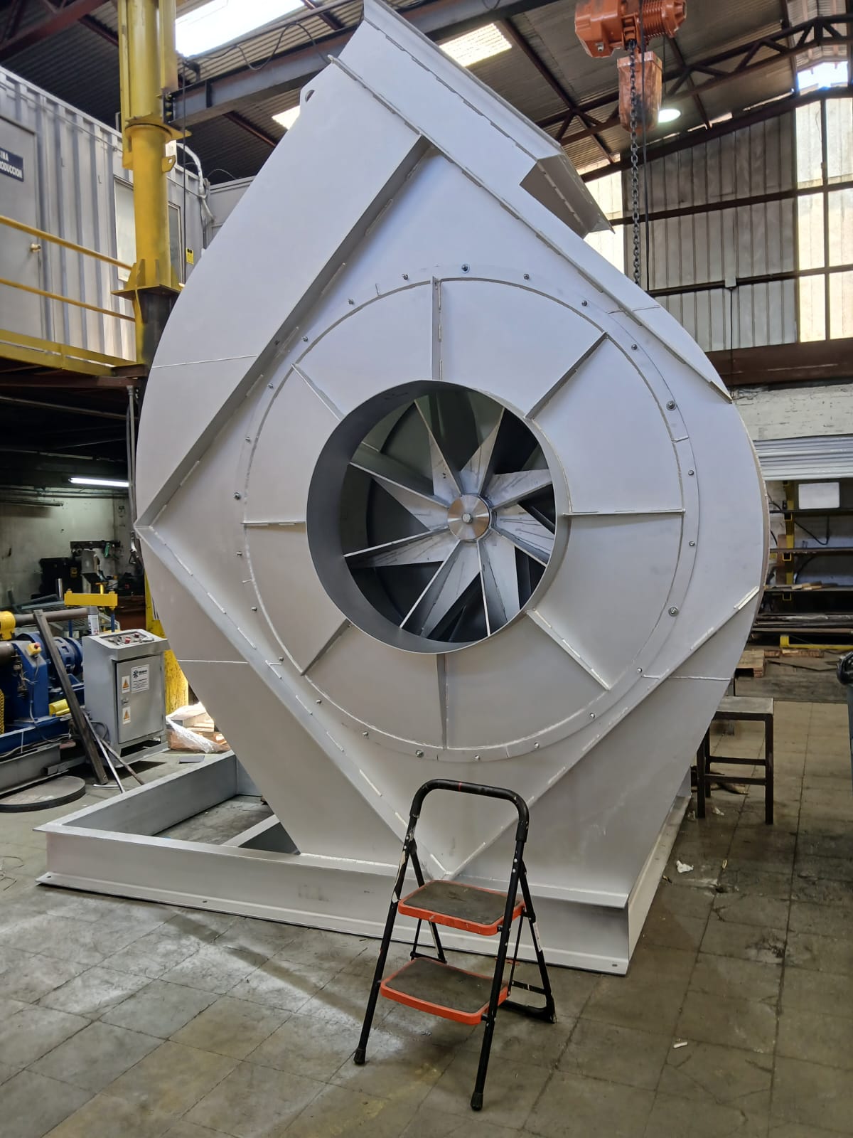 Ventilador centrífugo especial terminado en REIMAQ
