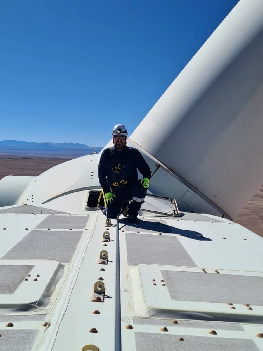 Especialista en aerogenerador