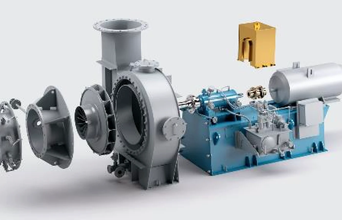 PILLER MVR blower