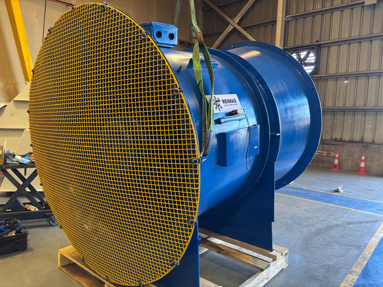Ventilador axial minero fabricado por REIMAQ