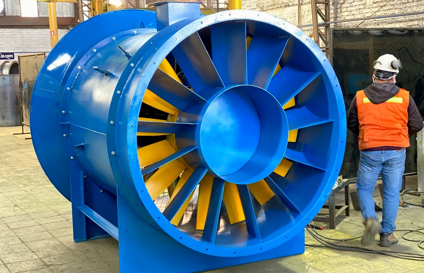 Ventilador axial minero REIMAQ